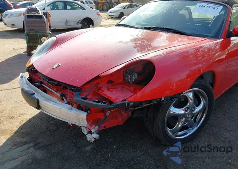 1997 Porsche Boxster z USA, uszkodzony, nr VIN WP0CA2985VS624838